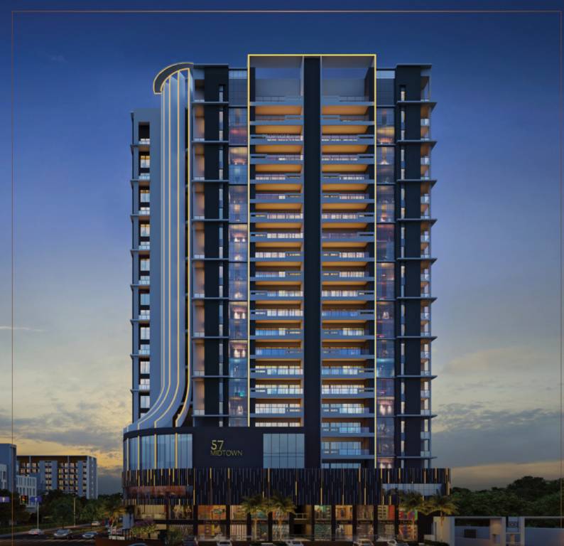 Garve Omega Paradise N Wing 57 Mid Town Project at Wakad Pune